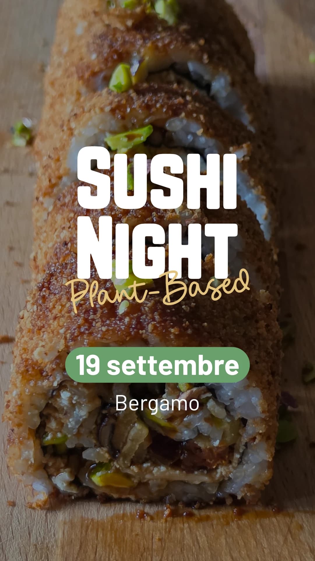 ModoMio Sushi Night Plant-Based event